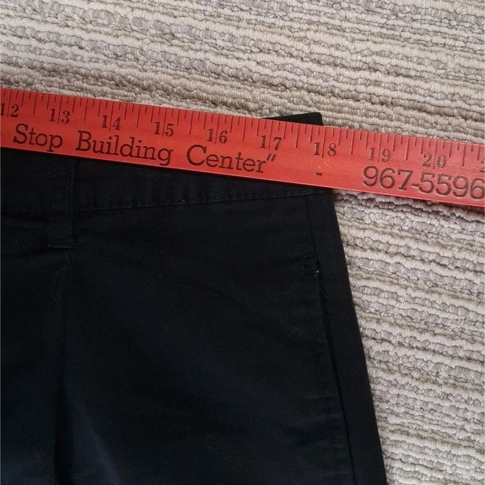 ​CHAPS GOLF MEN SHORTS SZ 36 BLACK PERFORMANCE STRETCH FLAT FRONT COMFORT WAIST